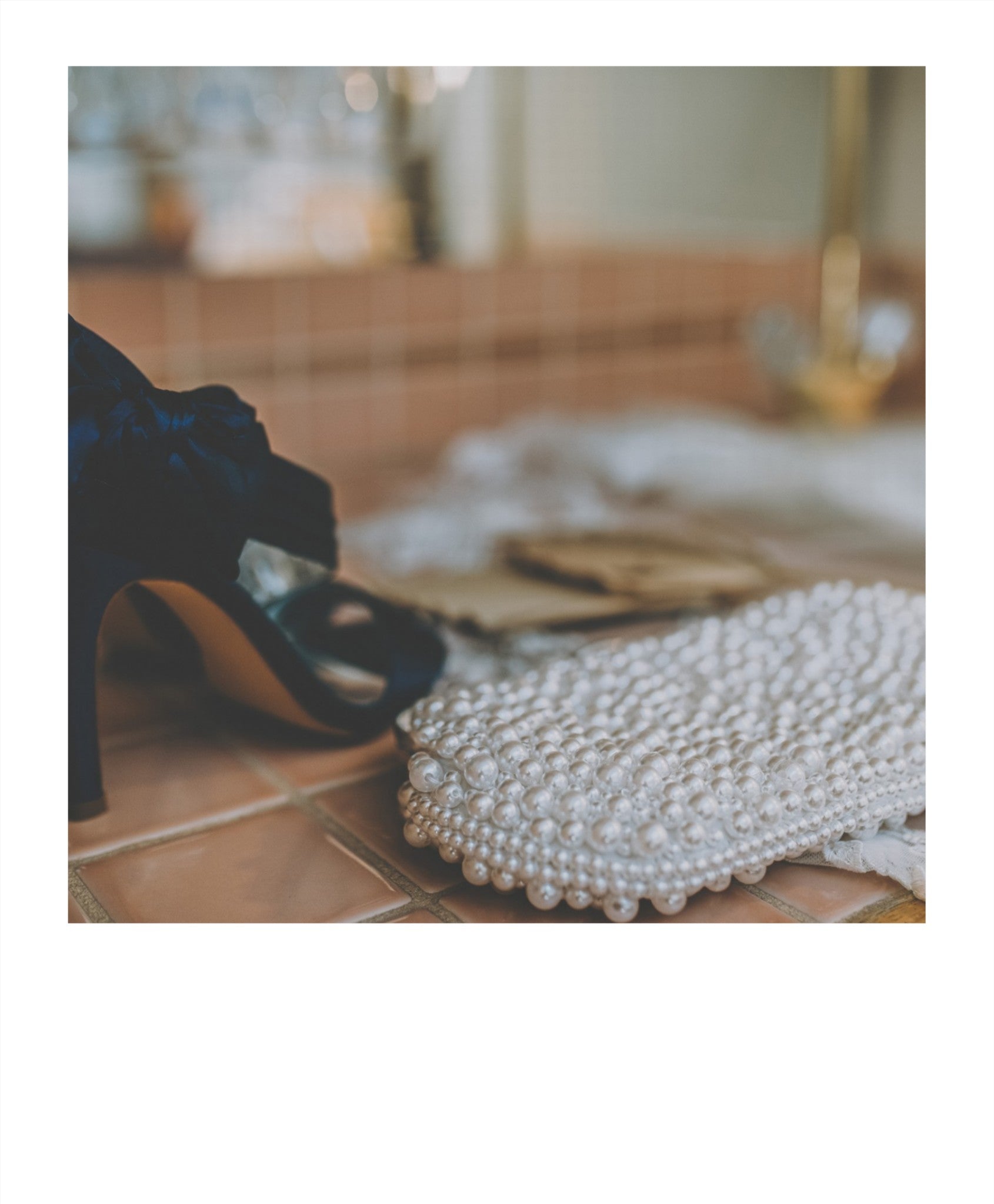 The Pearl Button Pouch